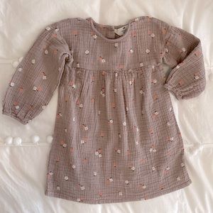 H&M long sleeve floral dress